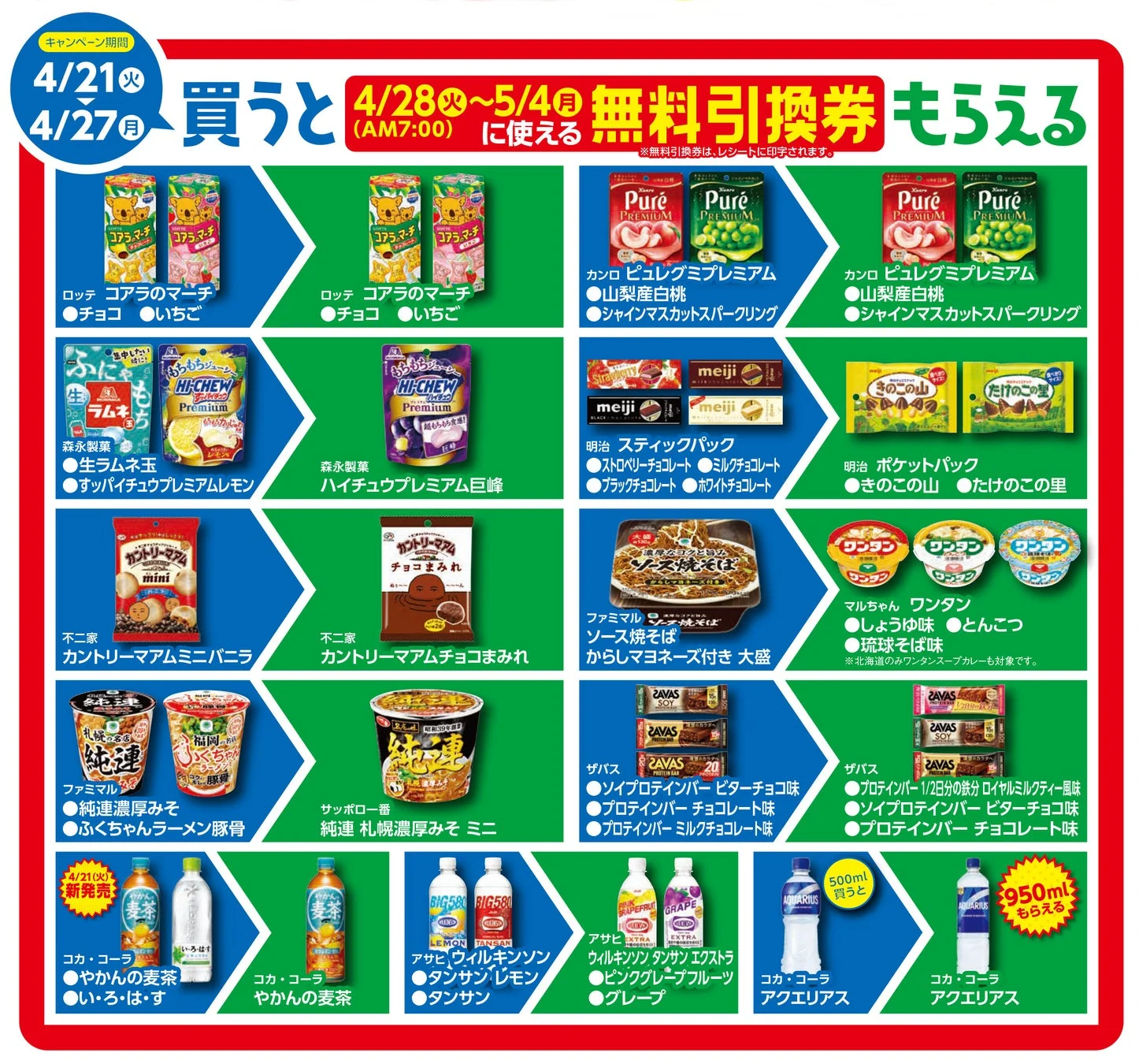 第3週の対象商品