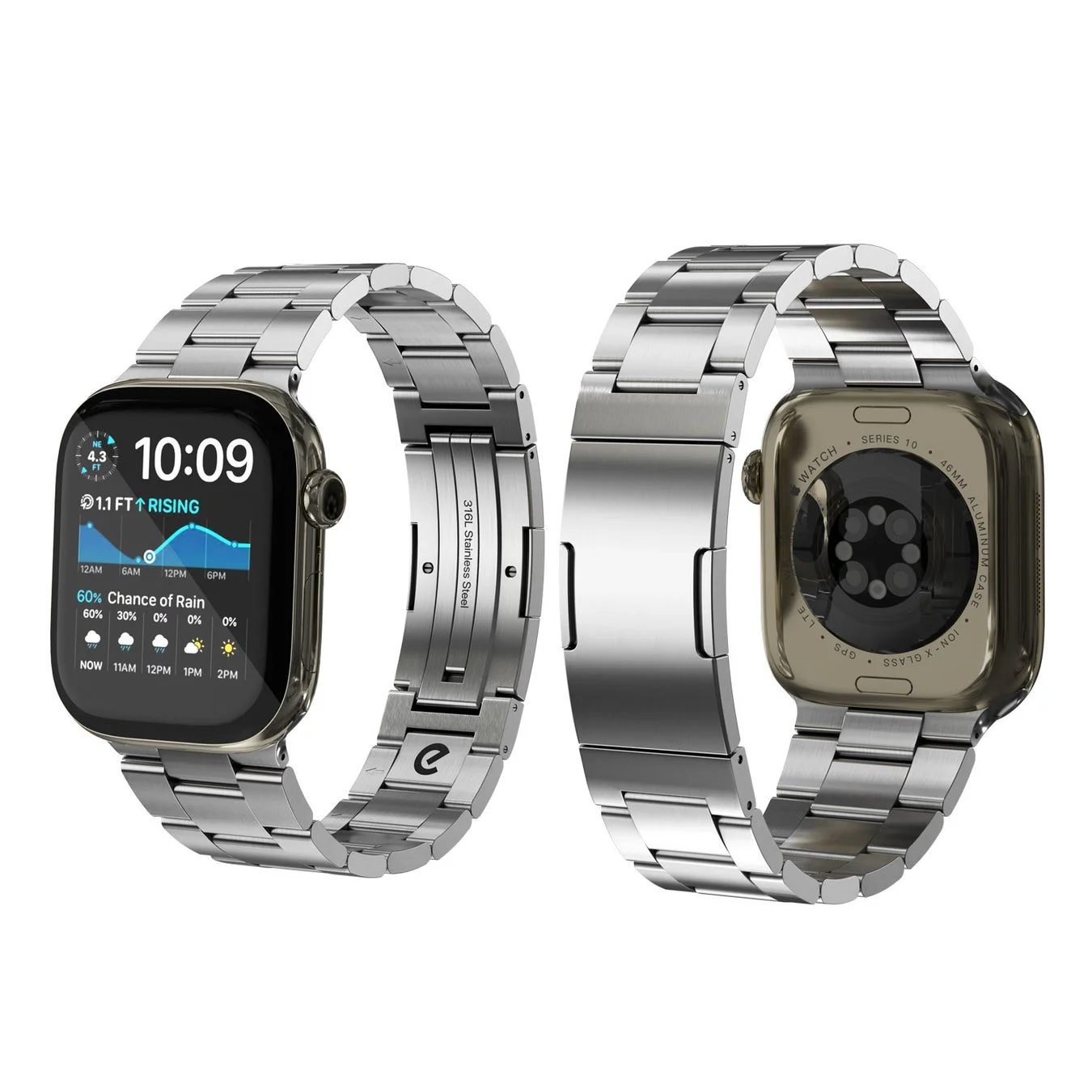 Apple Watch Series 10とメタルバンド