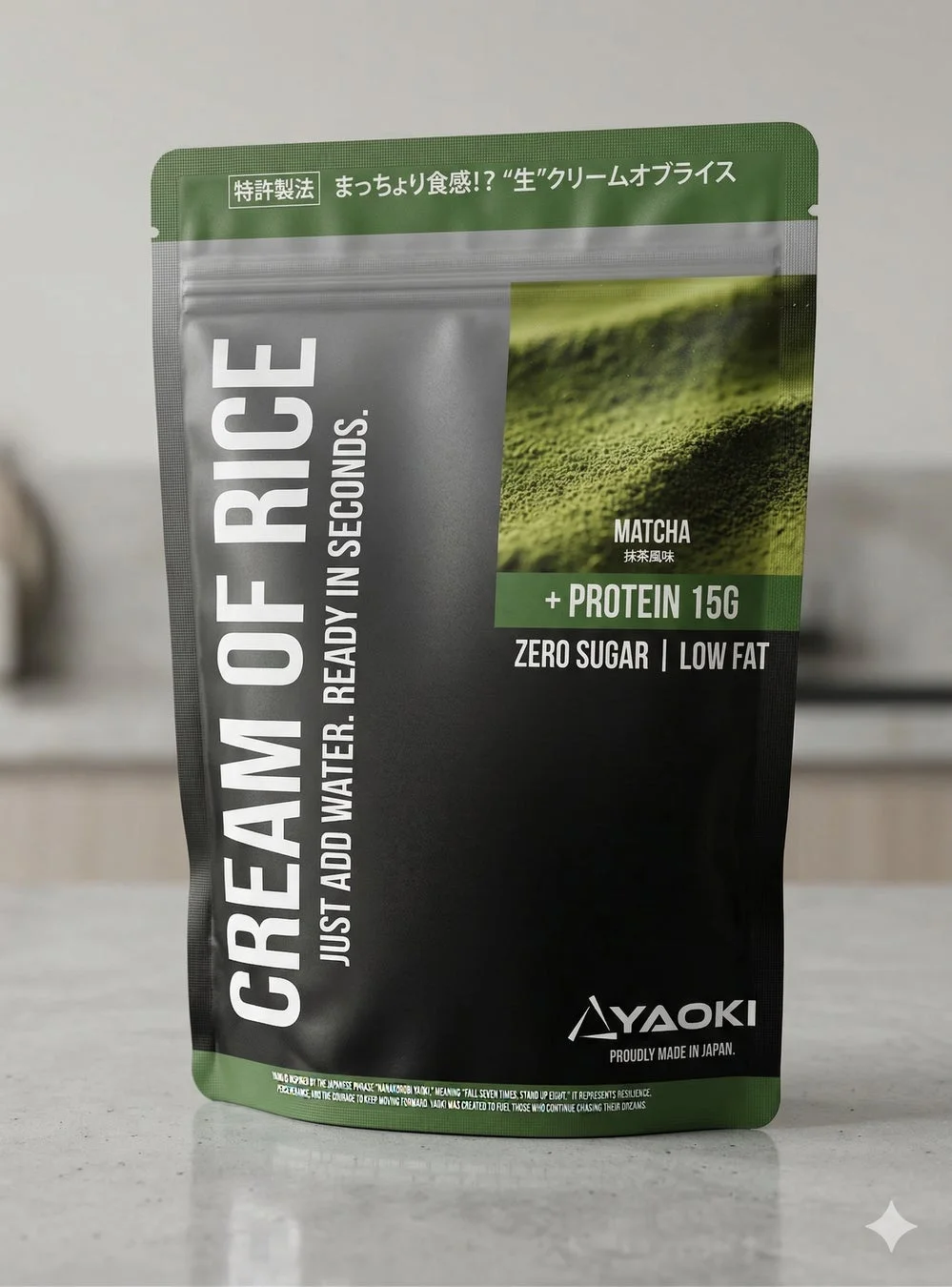 YAOKI クリームオブライス 抹茶風味