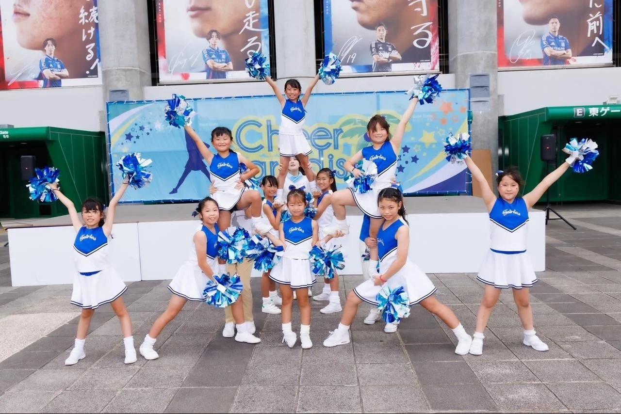 子供たちのチアダンス