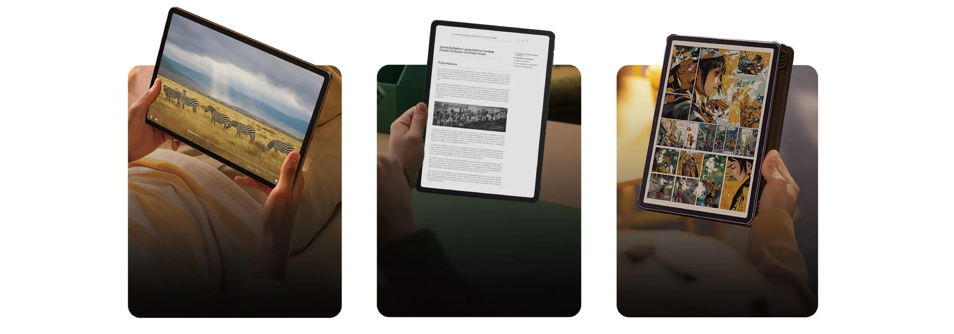 タブレットの多様な使い方