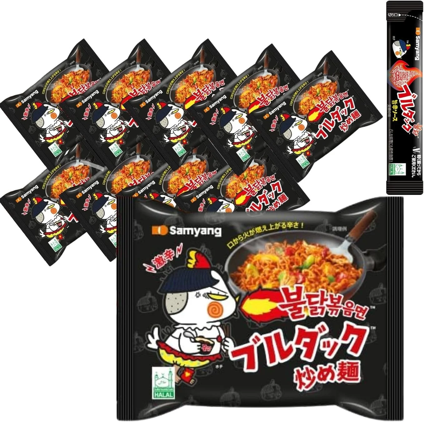 ブルダック炒め麺 袋麺シリーズ