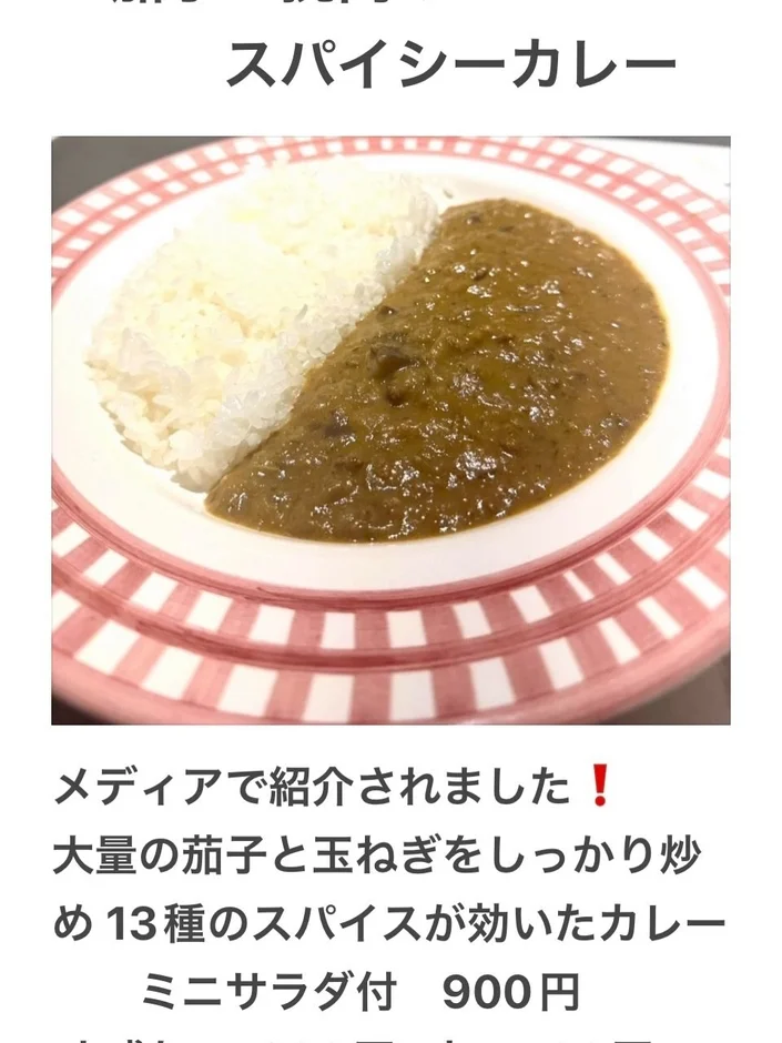スパイシーカレー