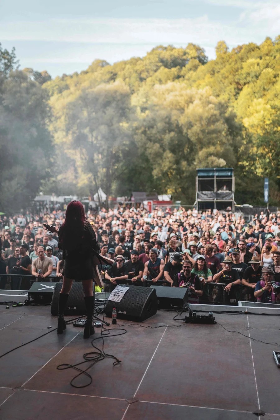 ライブパフォーマンスの様子