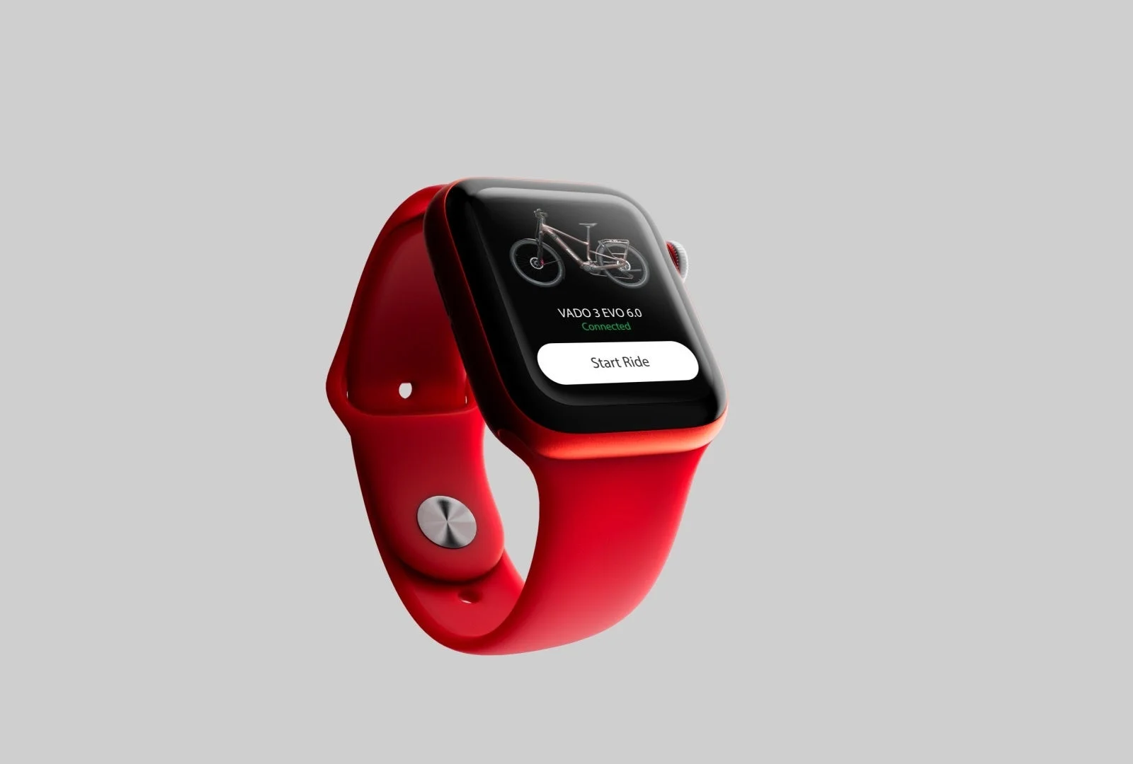 Apple WatchとE-バイクの接続画面