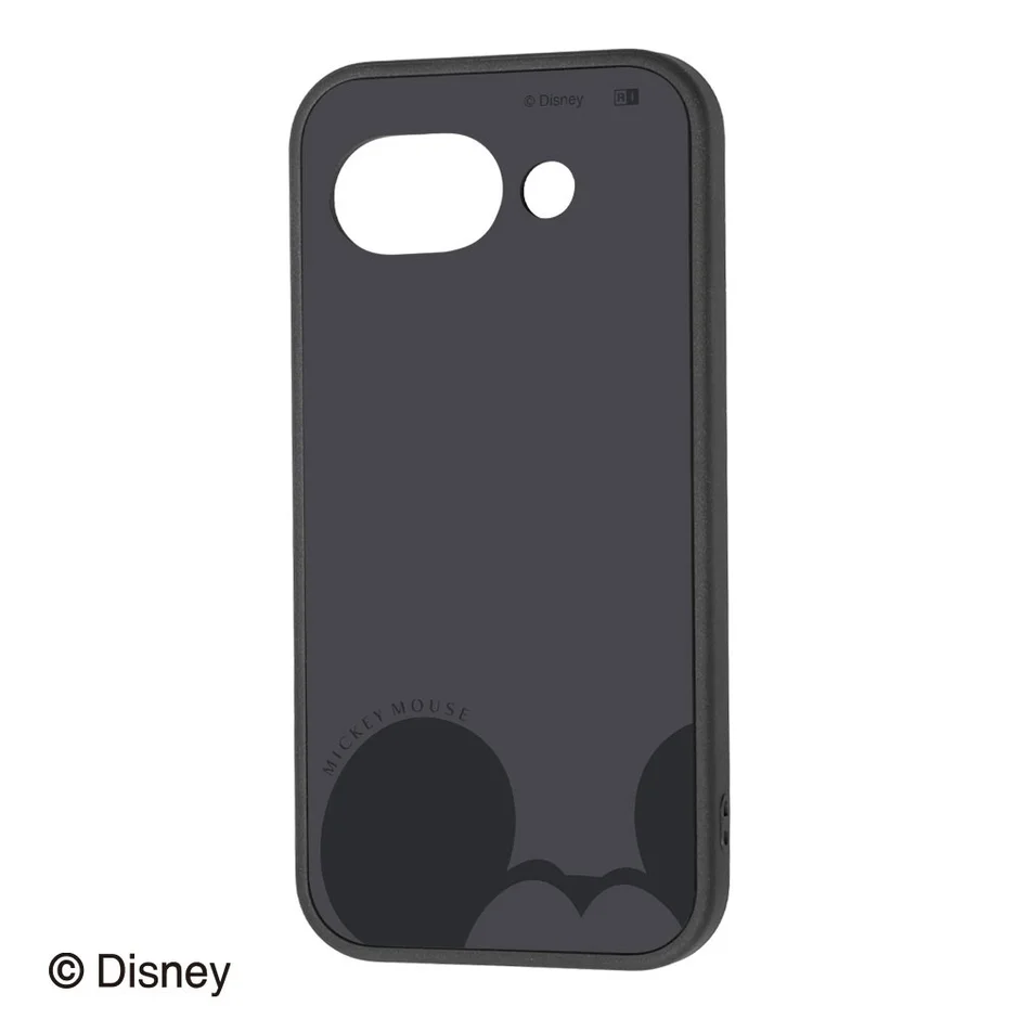 ミッキーマウスシルエットデザインのケース