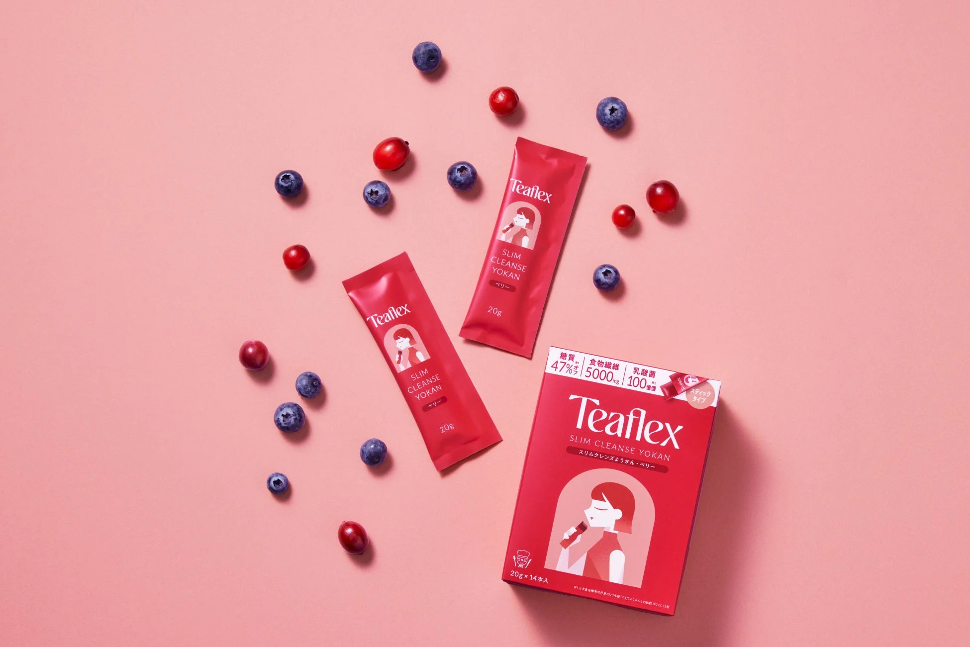 Teaflex スリムクレンズようかん ベリー