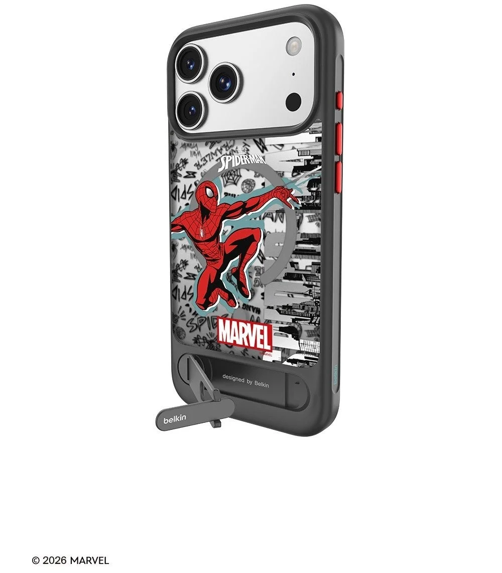 スパイダーマンデザインのiPhoneケース