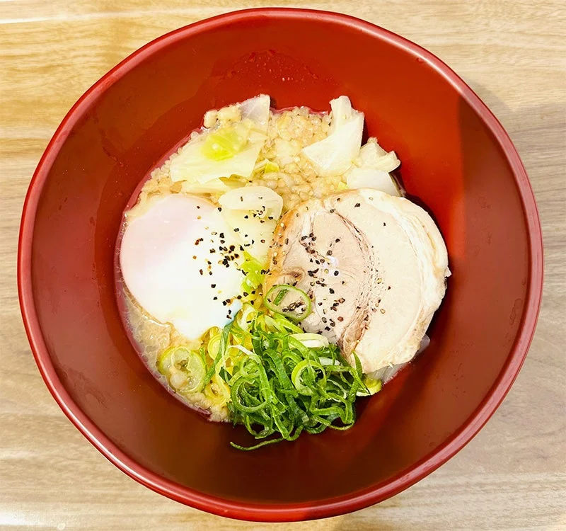 魚介豚骨醤油混ぜそば