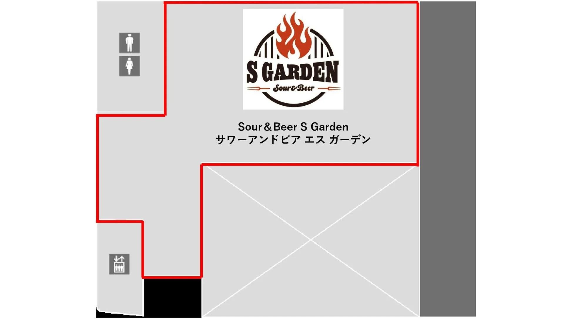 S GARDENのフロアマップ