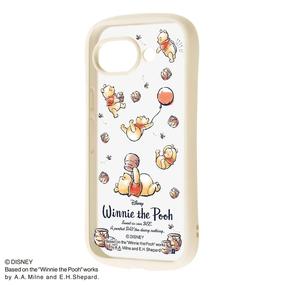 ハチミツとプーさんデザインのケース