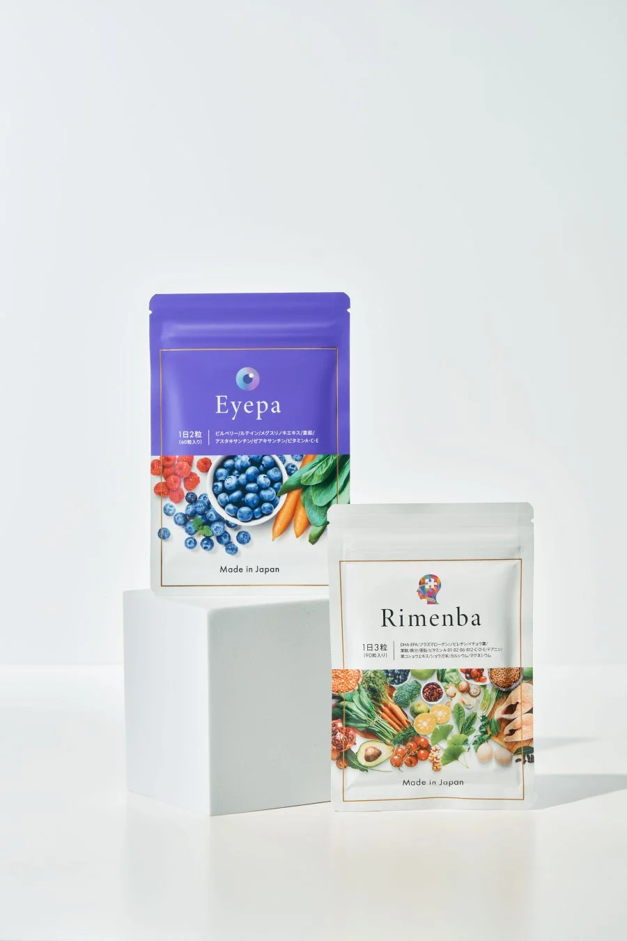 EyepaとRimenbaの成分表示