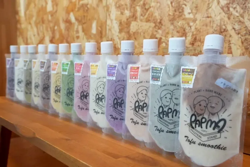 冷凍豆腐スムージー