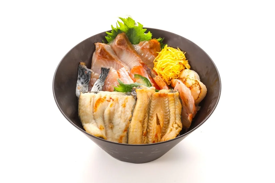 桜島灰干し熟成海鮮丼「松」