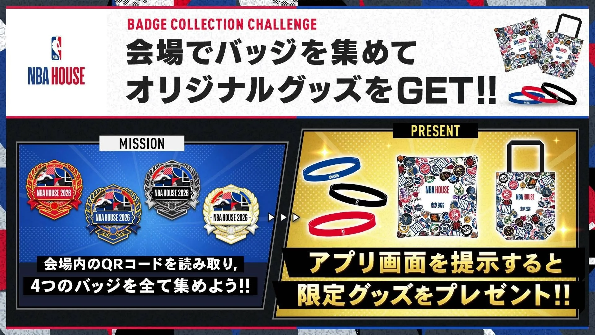 NBA HOUSE BADGE COLLECTION CHALLENGE