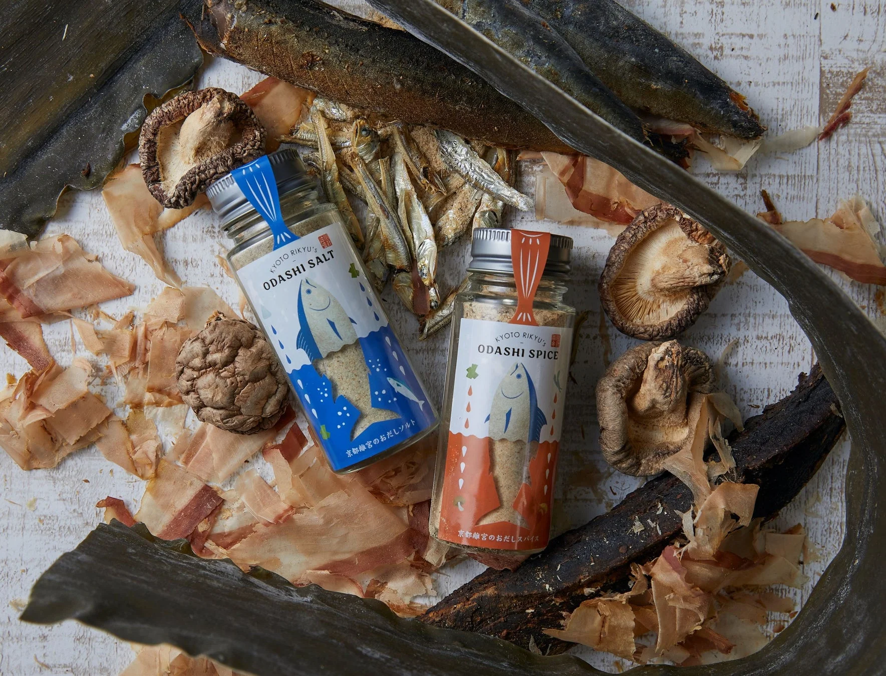 おだしソルト、おだしスパイス