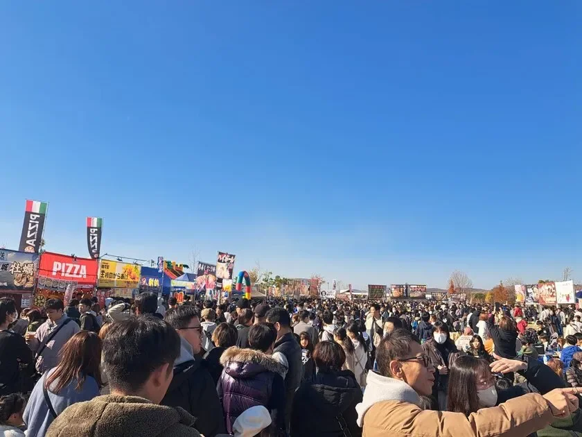 会場の様子（昼）