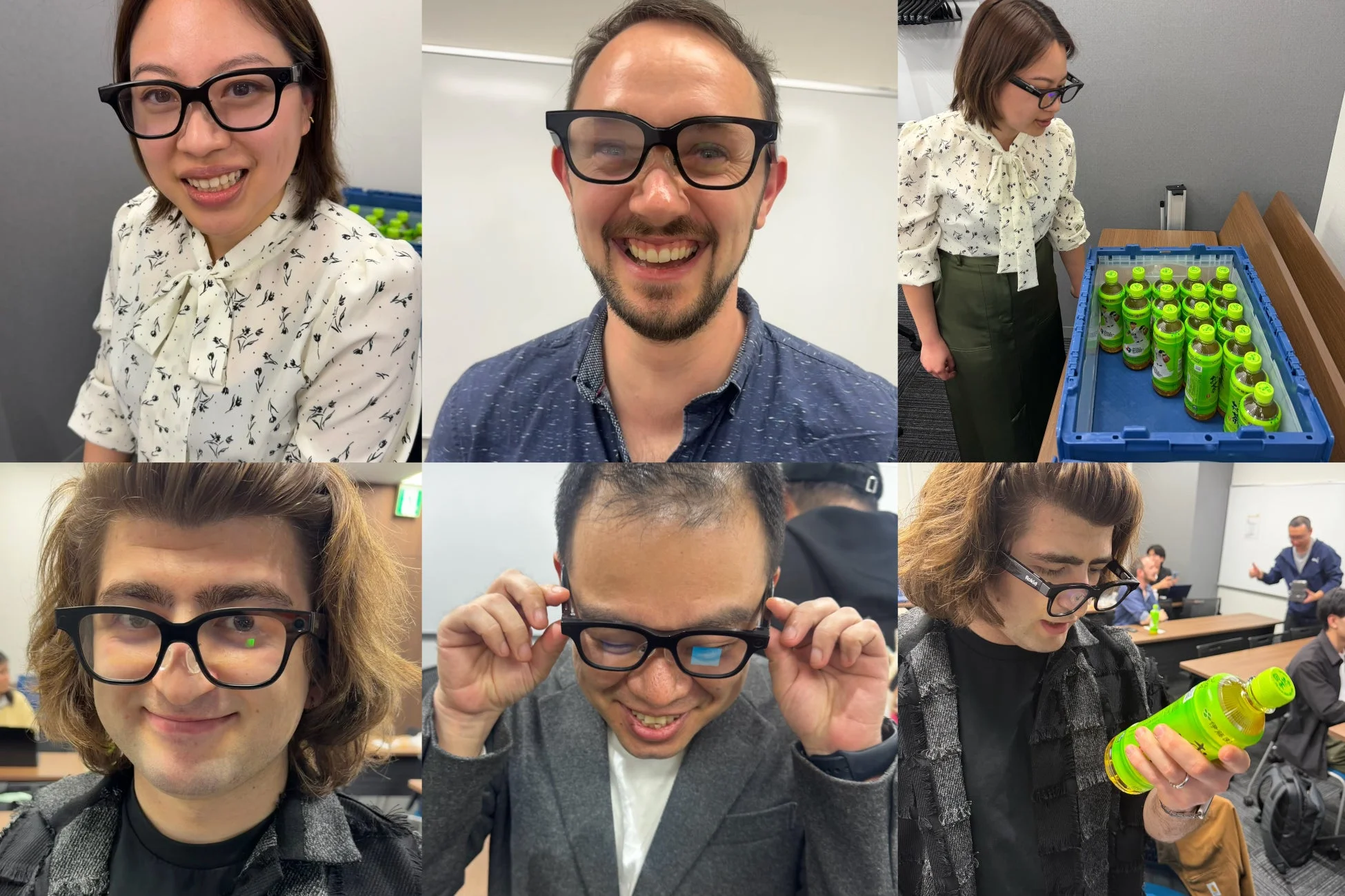 RokidスマートグラスのWorkshopの様子