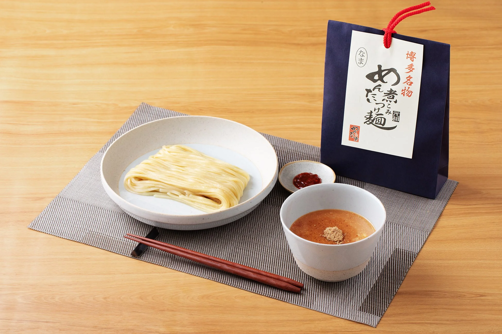 めんたい煮こみつけ麺