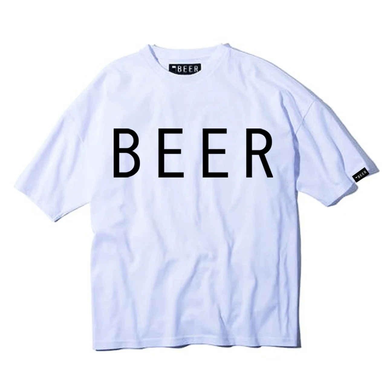BEERロゴTシャツ
