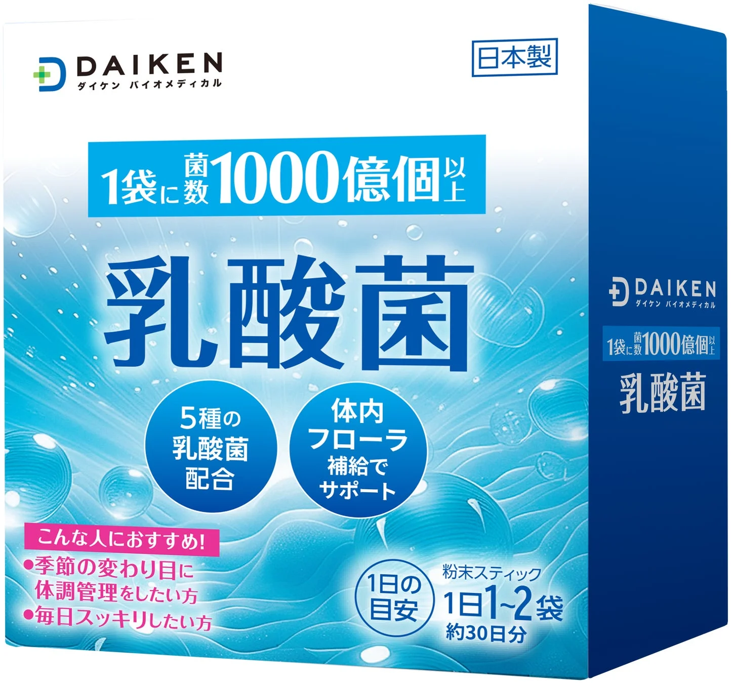 乳酸菌パウダーの製品概要