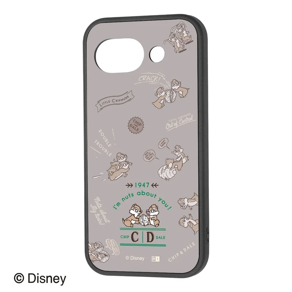 チップとデールデザインのケース