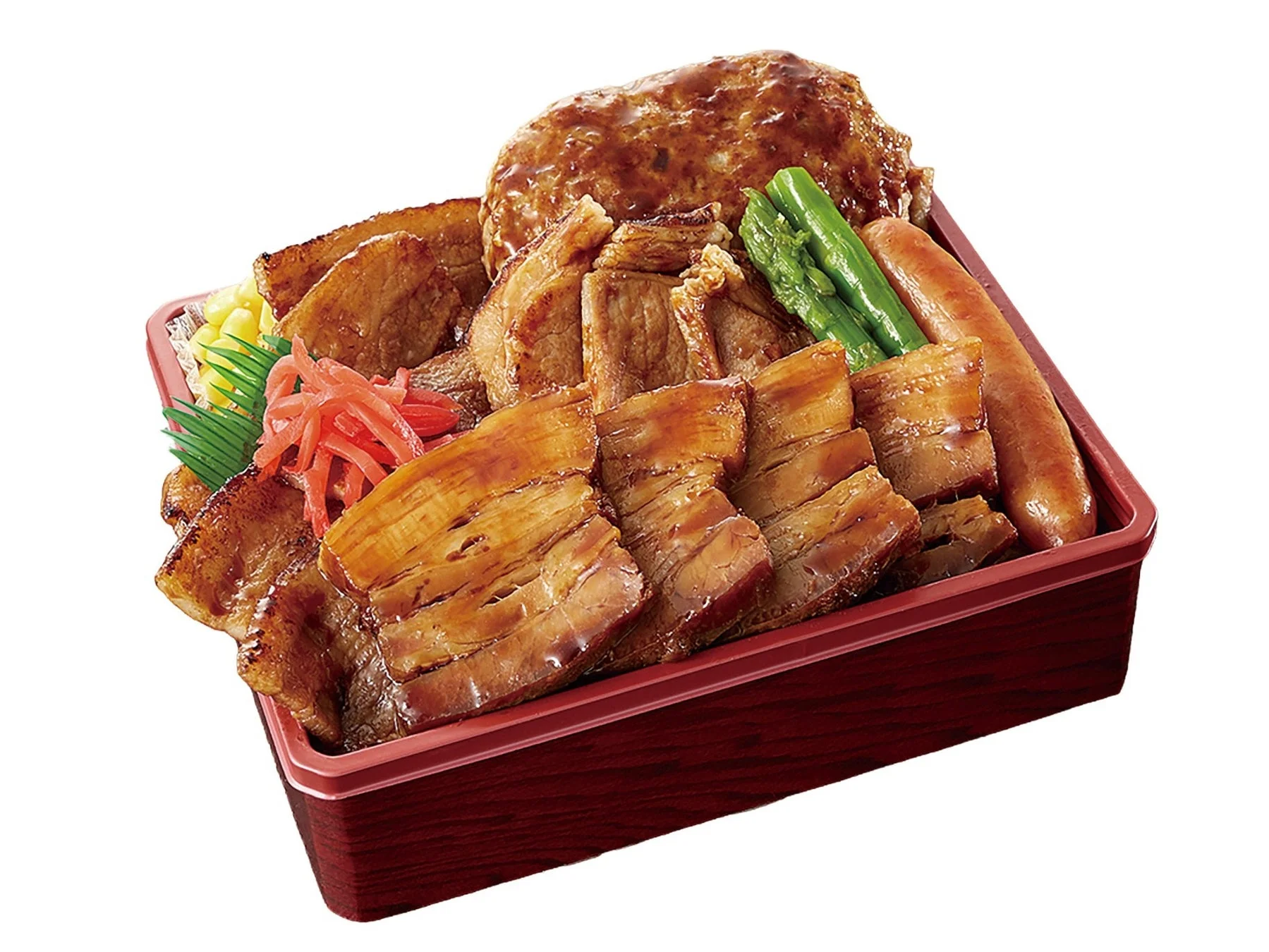 てんこ盛り豚丼
