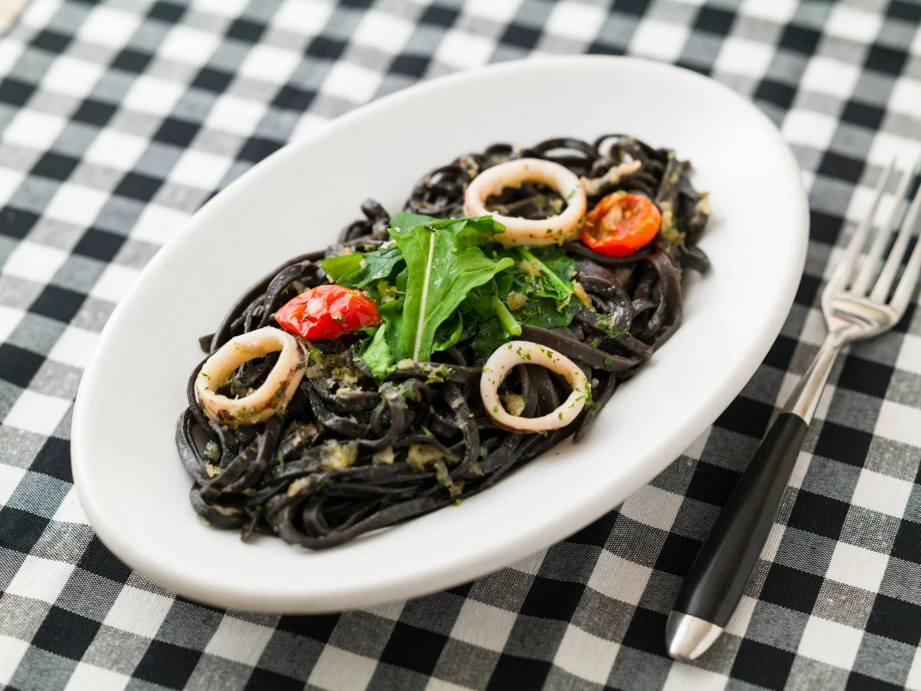 イカスミのタリオリーニ