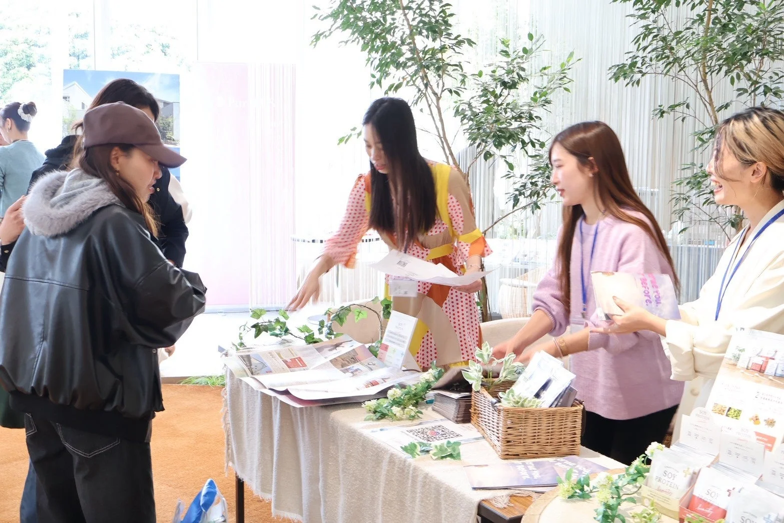 イベントブースの様子