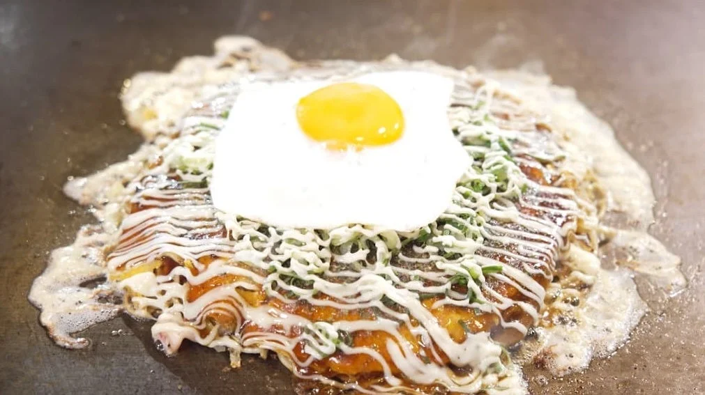 お多福のお好み焼き