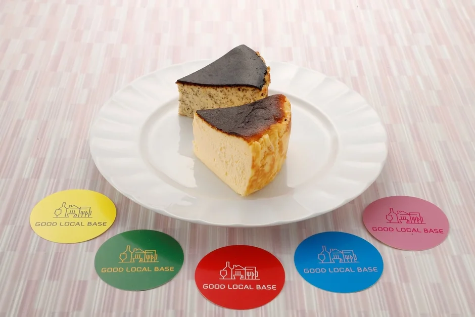 GOOD LOCAL BASEのバスクチーズケーキ