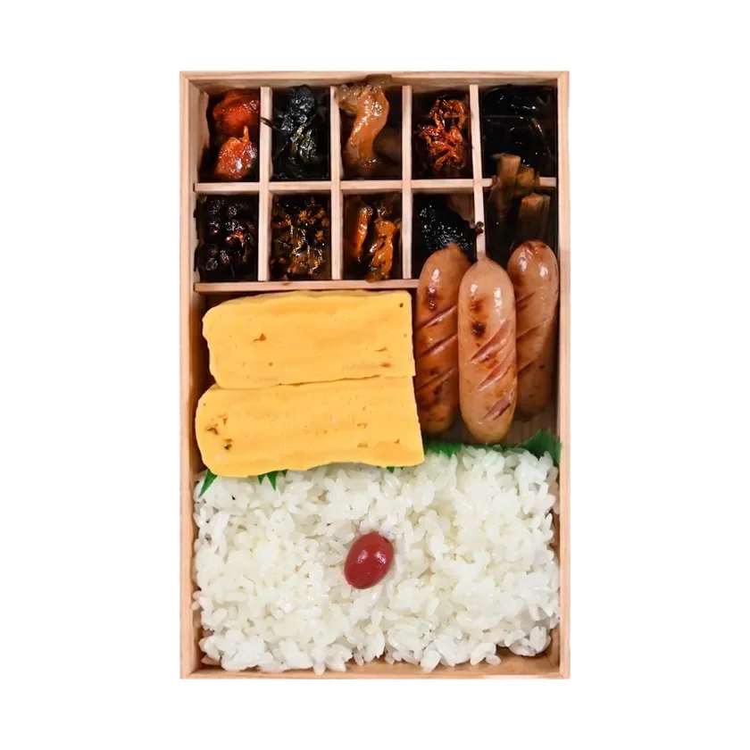 まるべる食堂の佃煮食べくらべ弁当