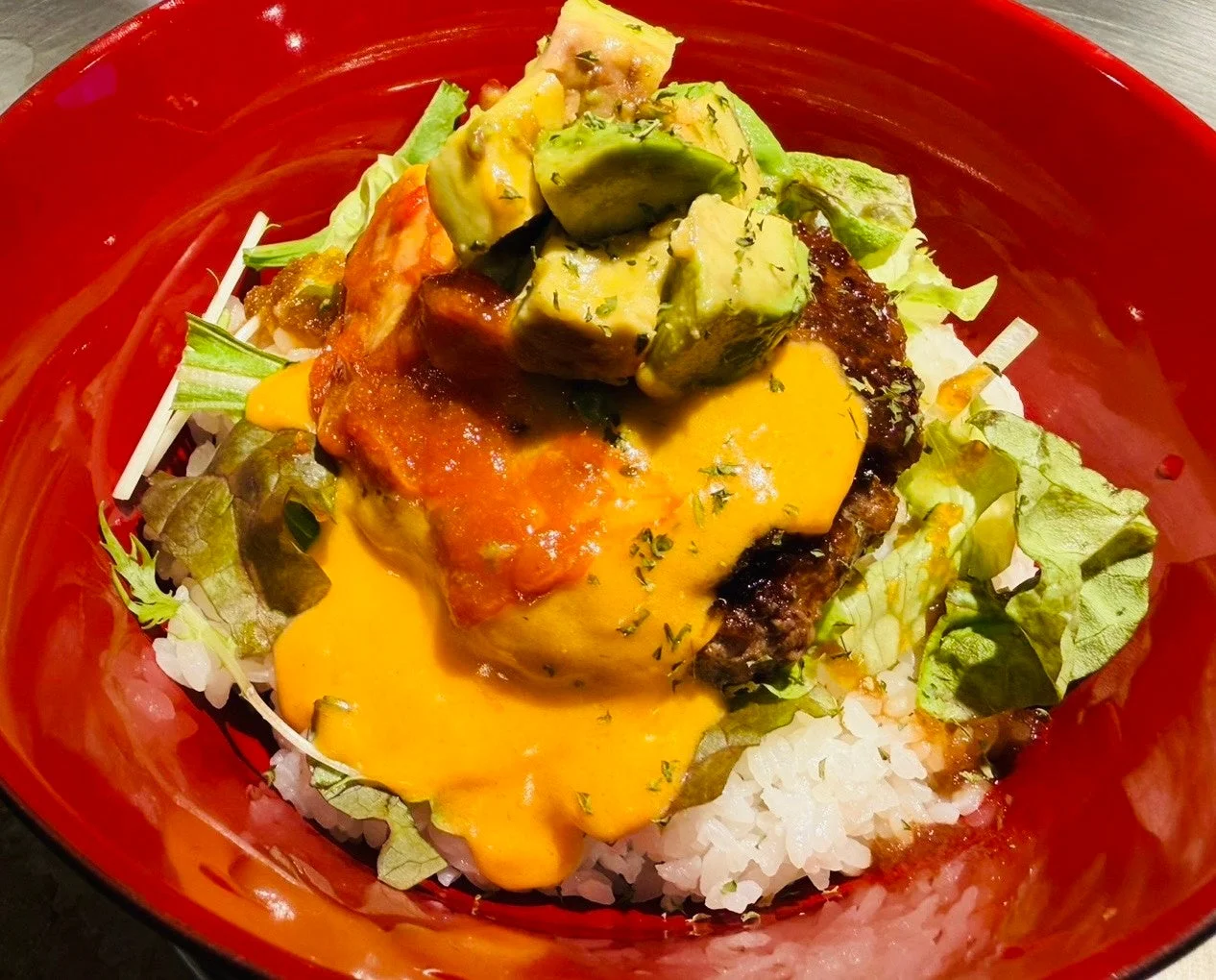 メキシコ風ロコモコ丼