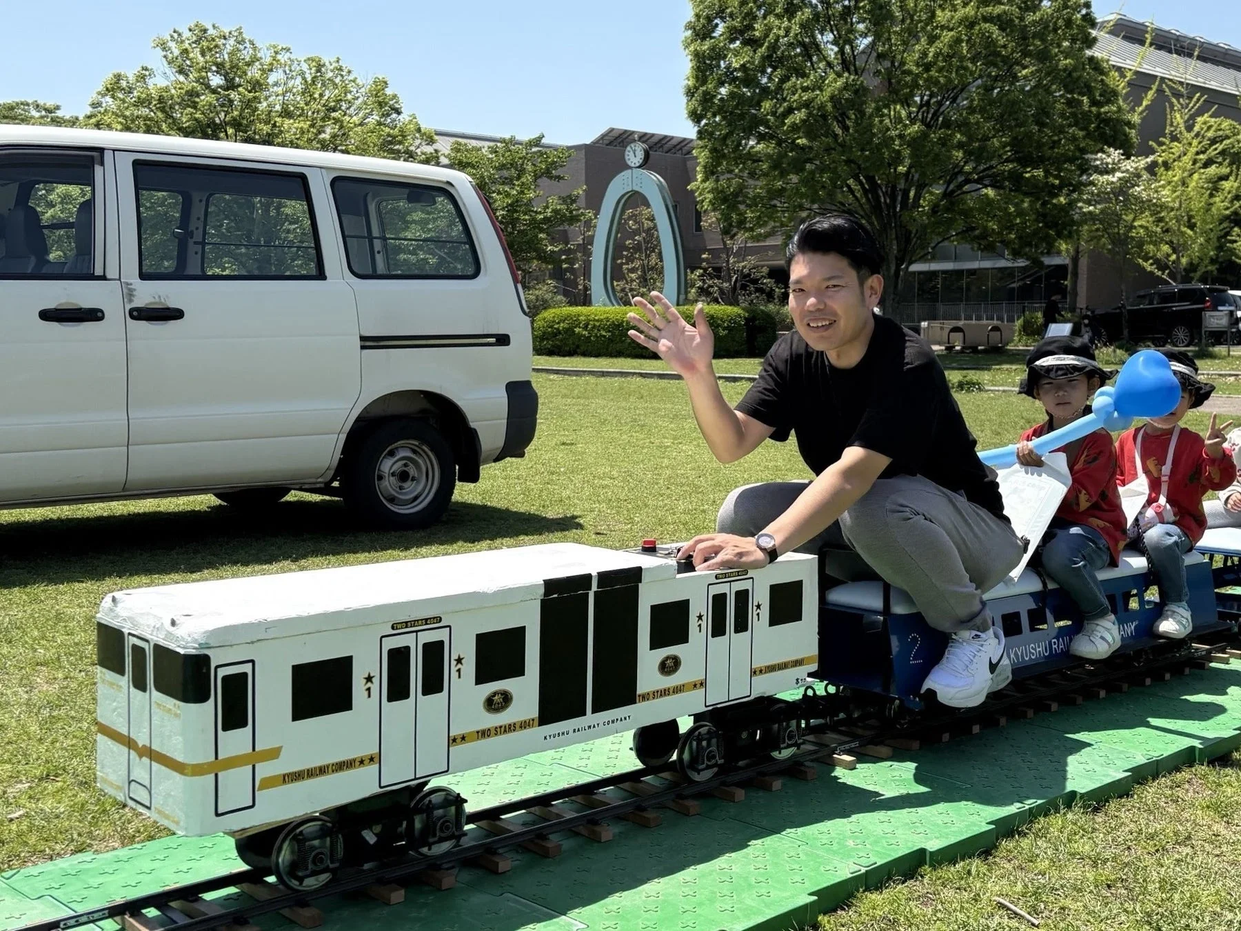 ミニトレイン乗車体験