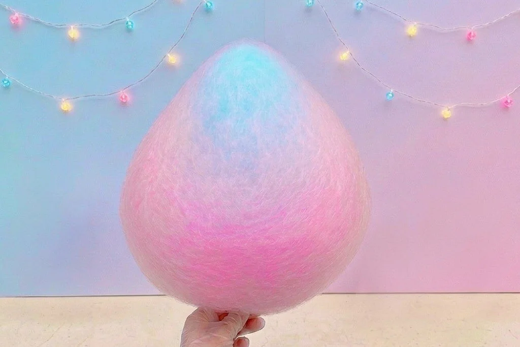 カラフルなわたがし