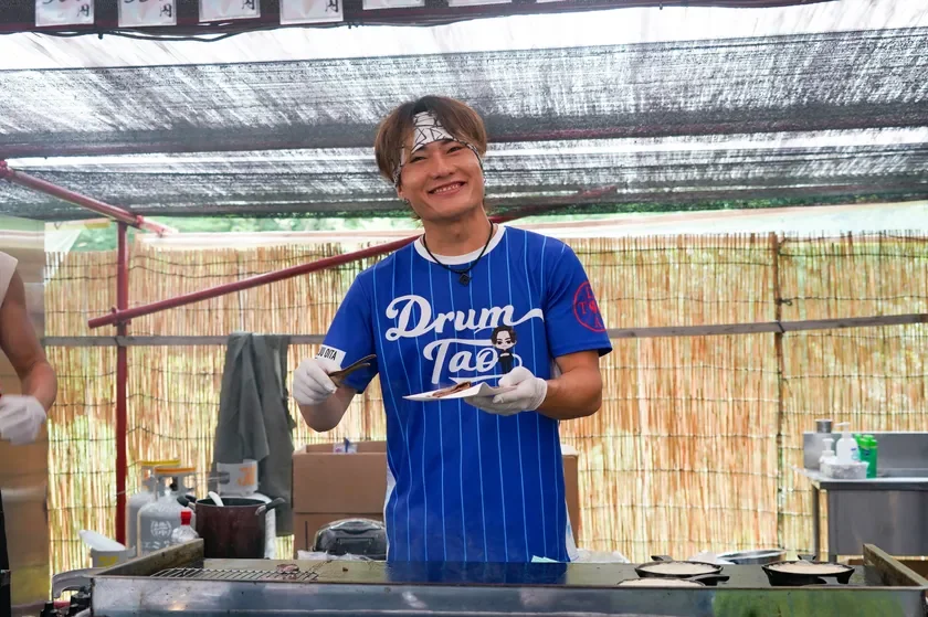 DRUM TAOユニフォームの屋台
