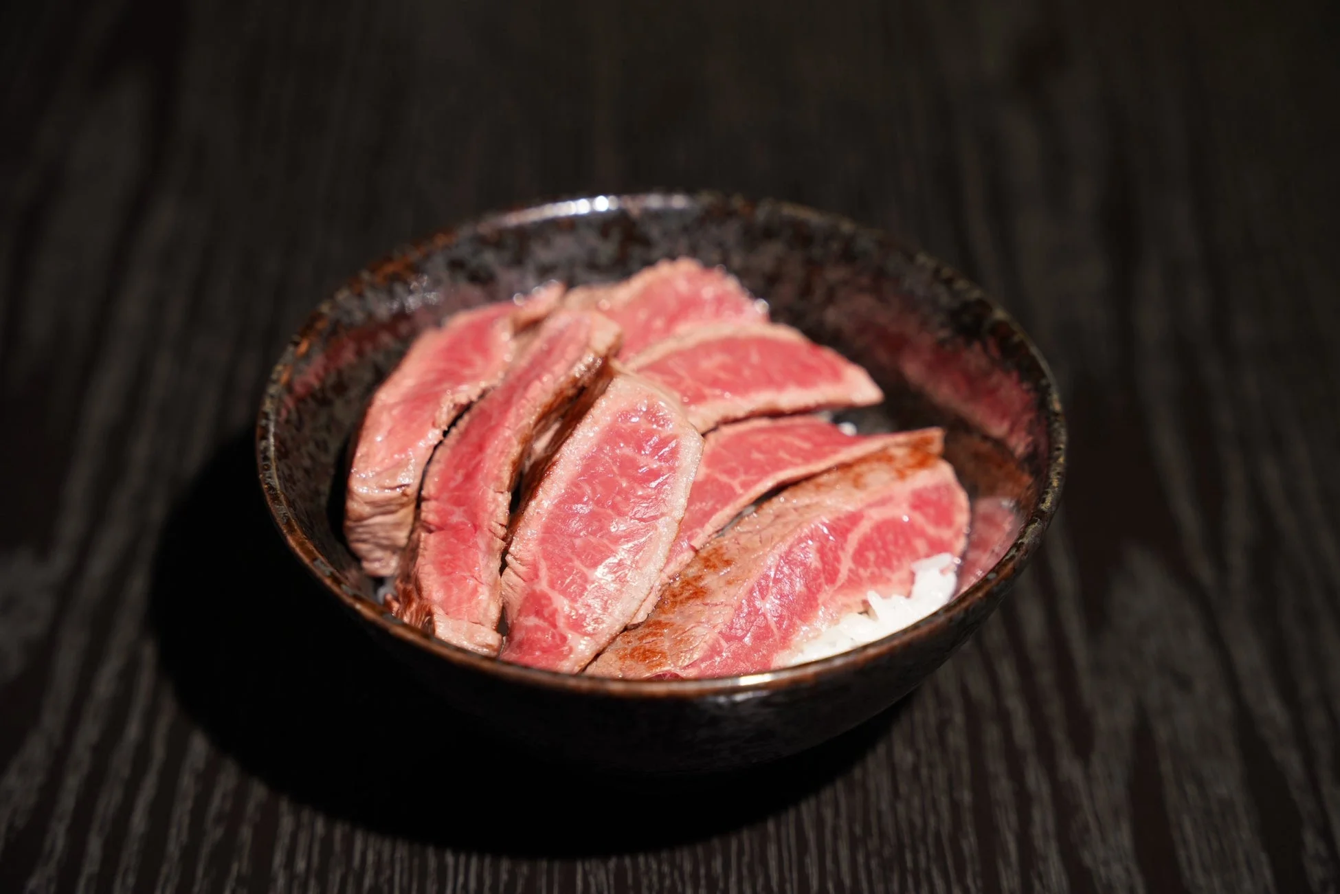 大和牛赤身ステーキ丼