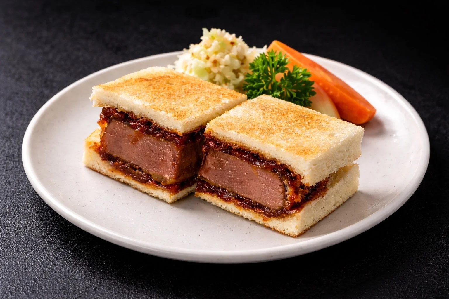 牛タンカツサンド