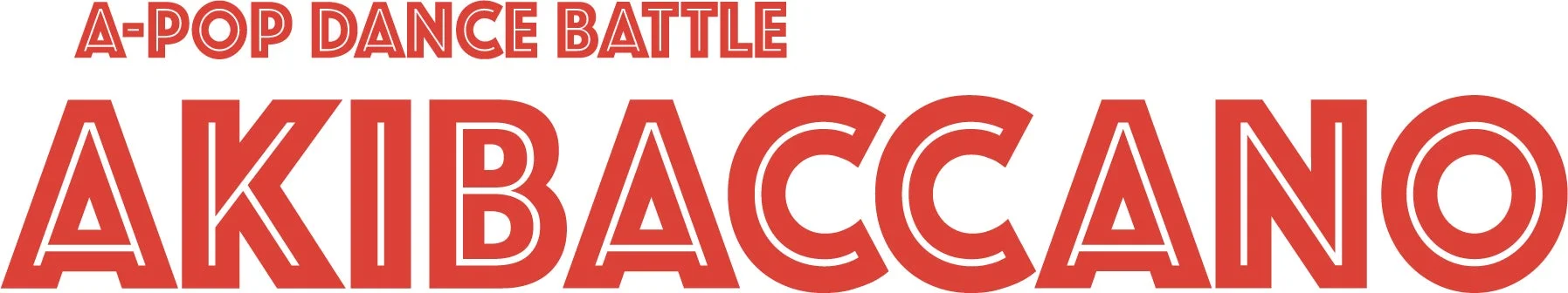 A-POP DANCE BATTLE AKIBACCANO ロゴ