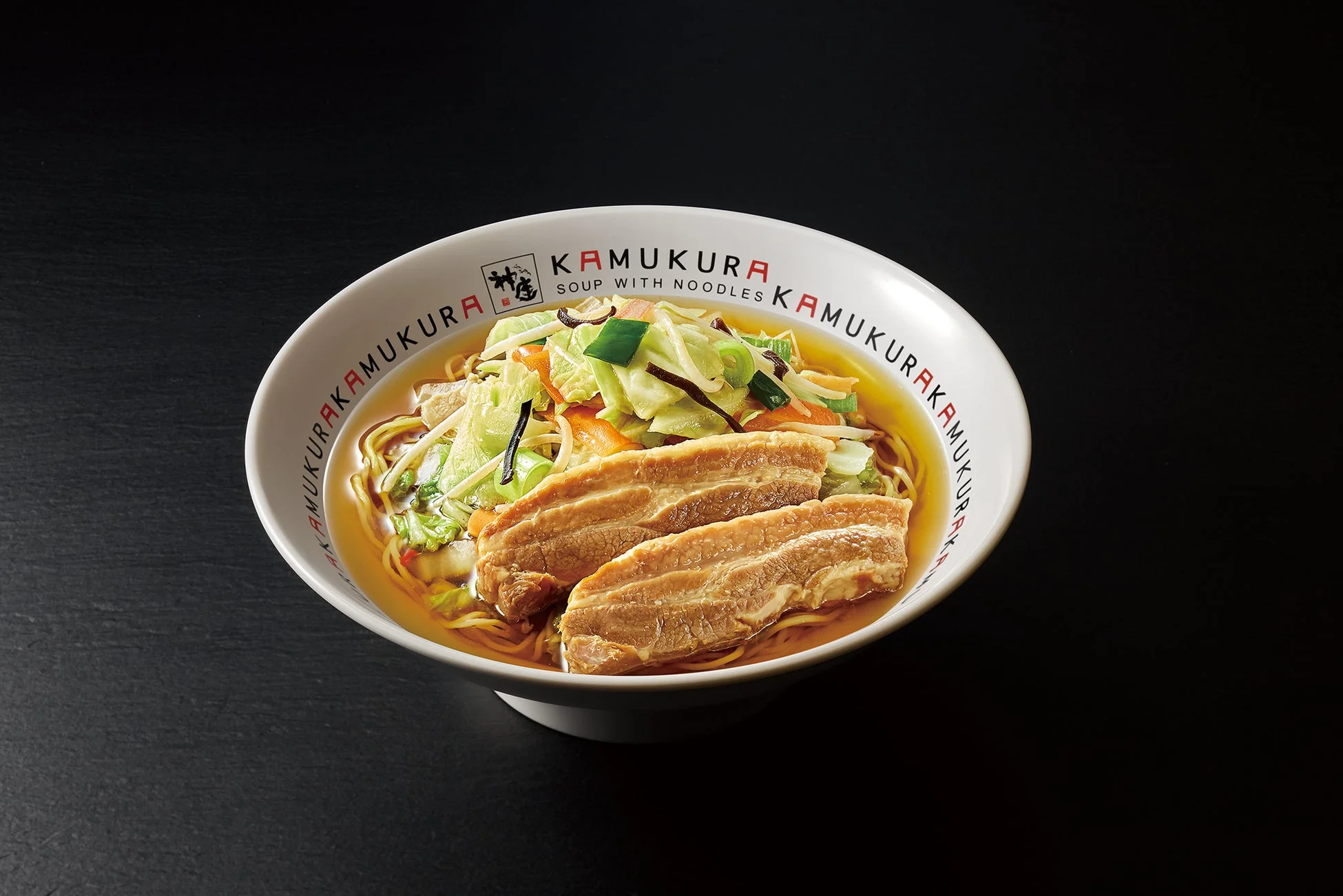 豚の角煮がのったラーメン
