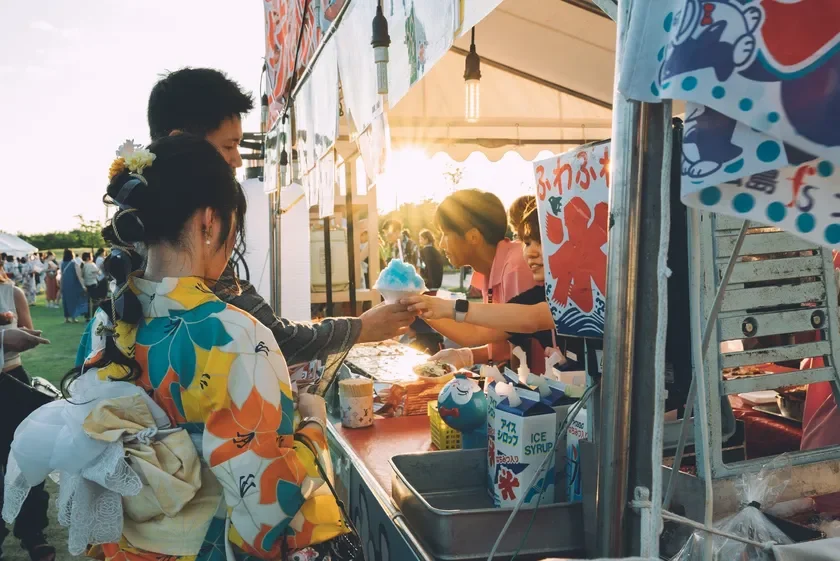 夏祭りのフード