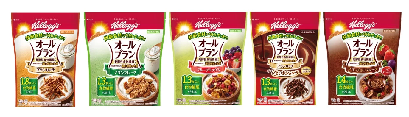 オールブランシリーズ商品群