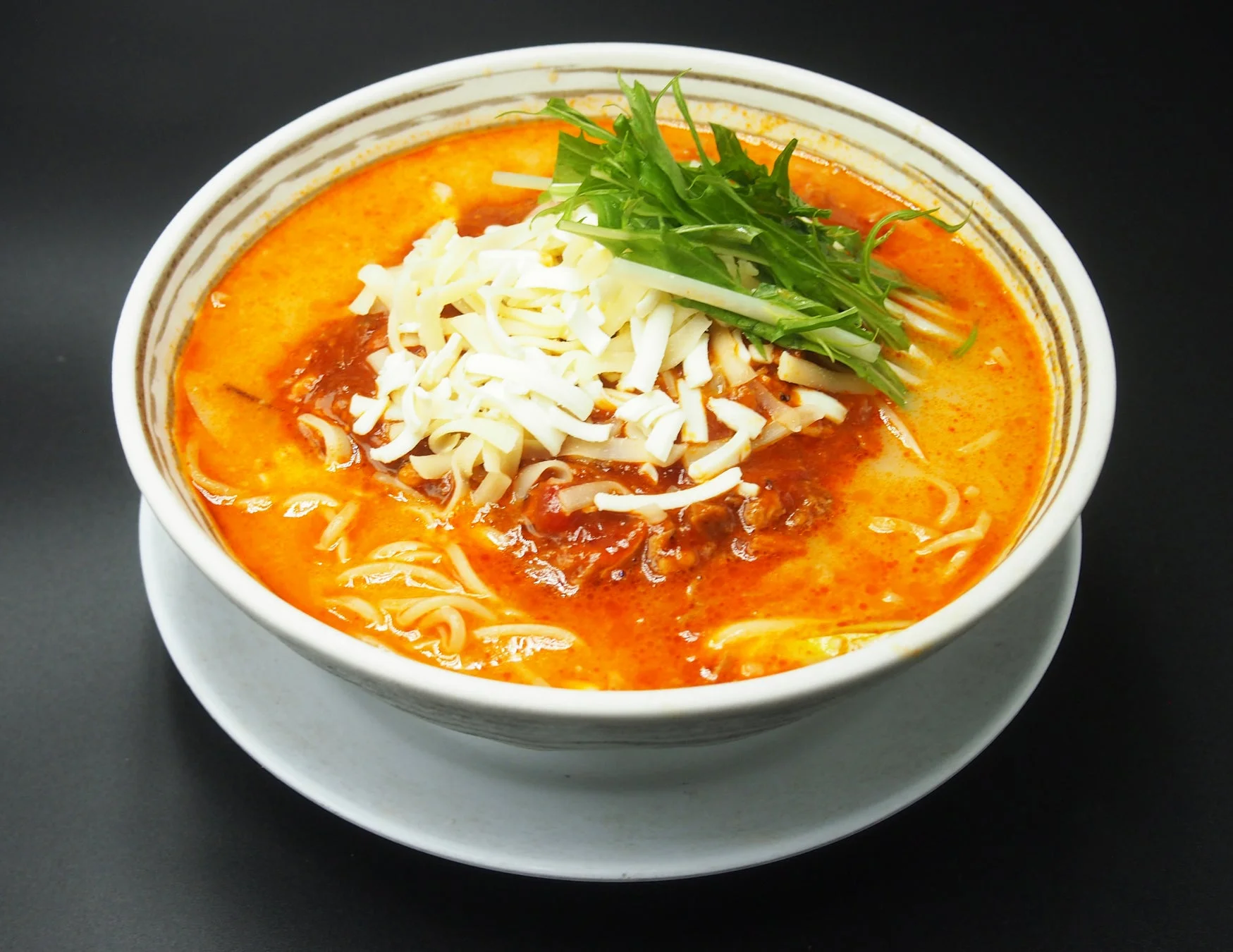 レッドホットガリトマチーズ塩ラーメン
