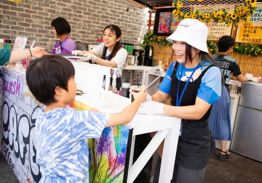 屋台の様子