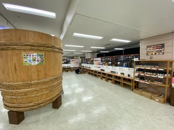 木桶醤油の展示