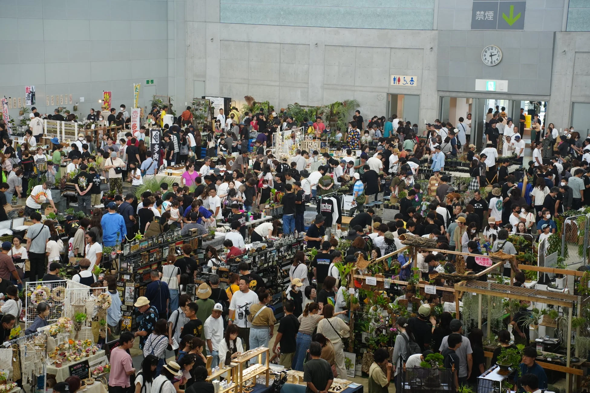 賑わうCollect Plants会場の様子