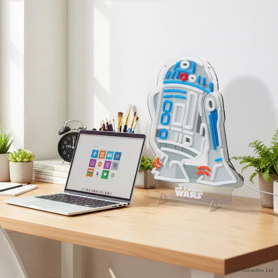 R2-D2のLEDネオンライト