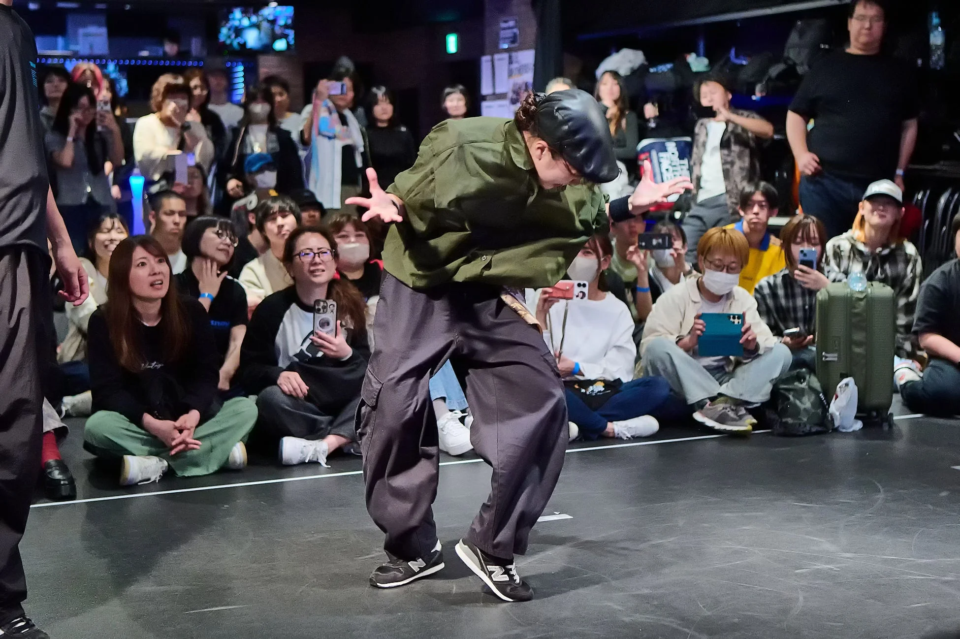 ダンスパフォーマンスの瞬間