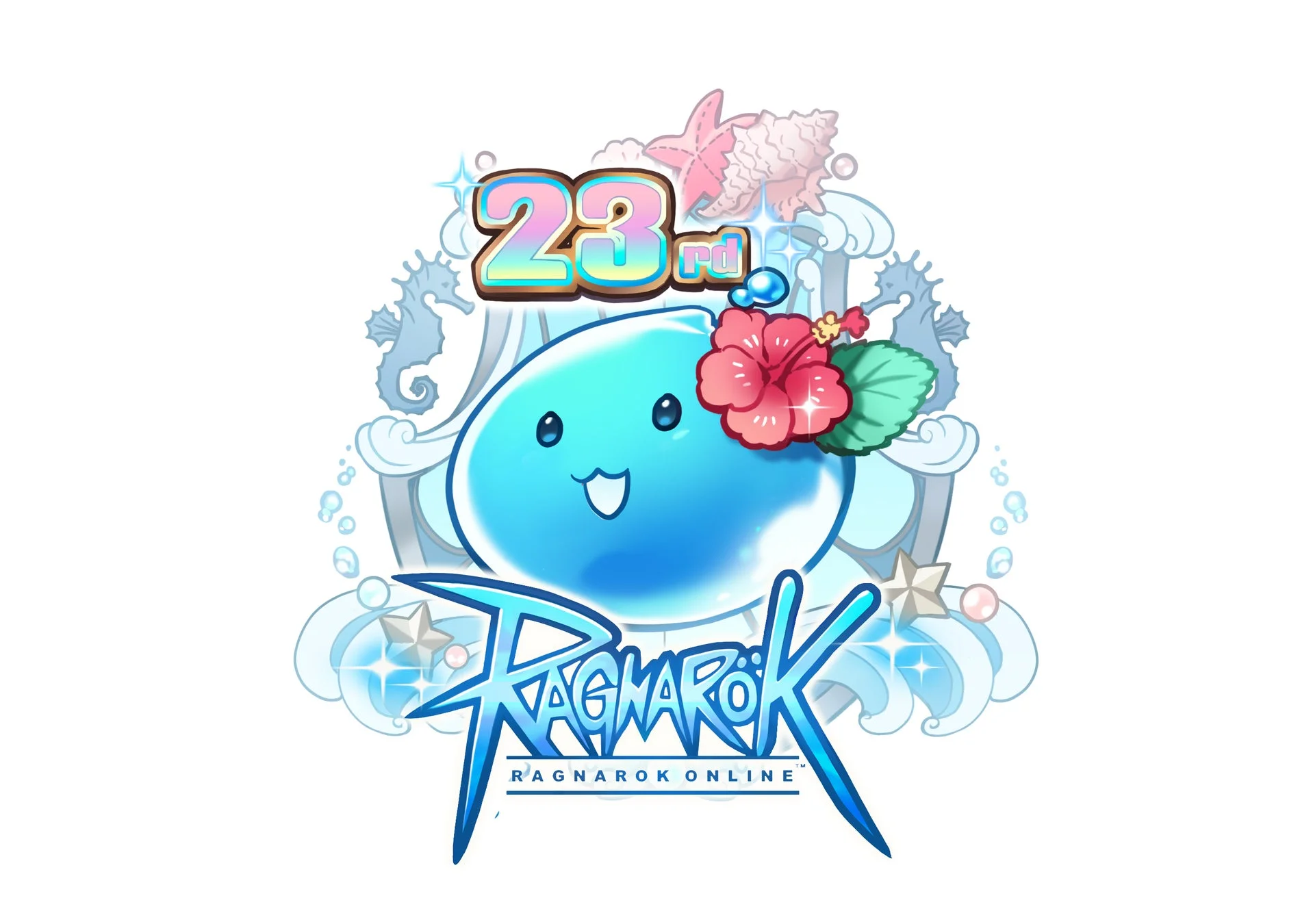 ラグナロクオンライン 23周年ロゴ
