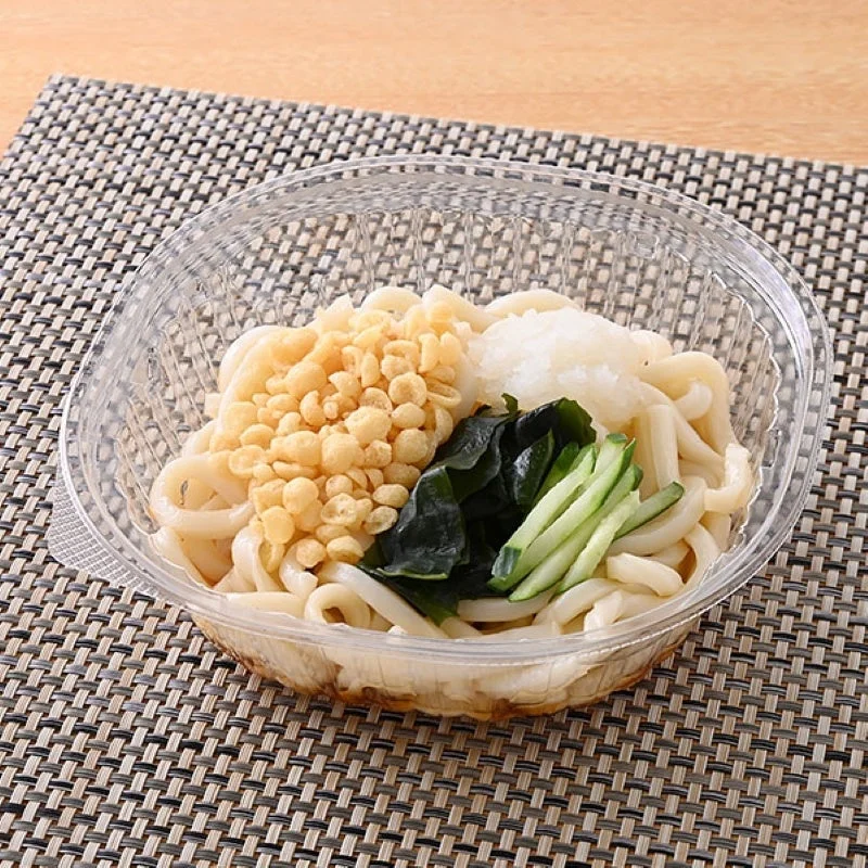 冷したぬきうどん／冷しぶっかけうどん／三種具材の冷しうどん
